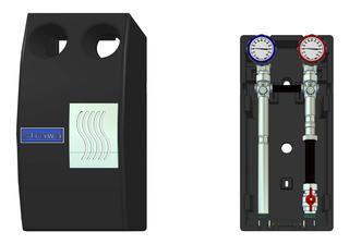 Strawa Aufbaugruppe strawi 125-25 HK HK0-130, ungeregelt, mit Pumpenpassstück