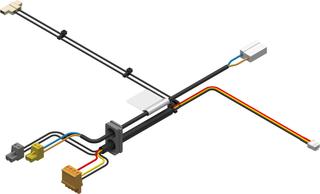 BOSCH Ersatzteil TTNR: 8735300931 Kabelbaum HIU LV