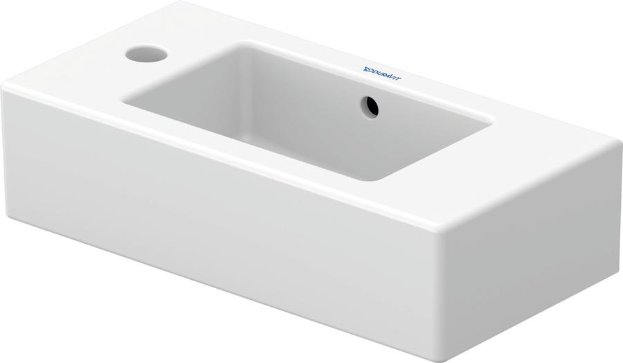 Artikelbild 2 des Artikels „Duravit Möbel-Handwaschbecken Vero 50x25cm, m ÜL, HLB, HL li, we WG Hahnloch links, weiß WonderGliss“