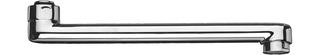 ASW S-Auslauf konisch dichtend, 2 O-Ringe, Messing verchromt