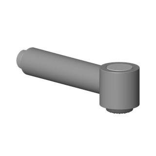 DO Spülbrause ERSATZTEILE 04121109900 170 x 50 x 45 mm Chrom