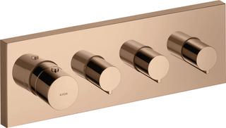 hansgrohe Fertigmontageset Axor Starck UP-Therm., eck., 3 Verbr., pol. r gol