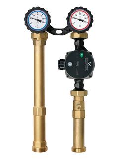 Afriso Pumpengruppe PrimoTherm 180-1 mit Grundfos UPM3 Hybrid 25-70/180