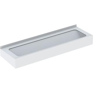 Geberit Waschrinne Publica weiß-alpin, 187,6x20,5x55,5cm