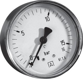 Wilo Manometer 0-40 bar