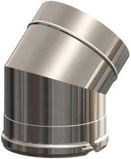 MHG Abgas-Bogen DN 160/230, 45 Grad