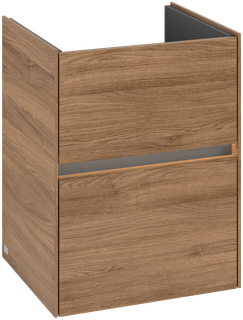 V&B Waschtischunterschrank Collaro 47,2x61x40,4cm, WT mi, LED 3,1W, kansas