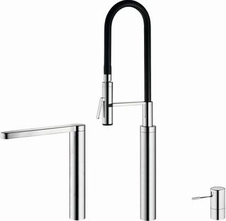 KWC SPT-3-L-EHM ONO HighFlex Ausladung 220mm, verchromt
