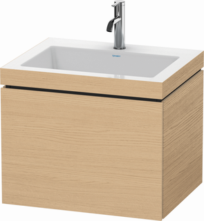 DU WTU L-Cube mit Vero Air 500x600x480mm 1 HL, 1 Auszug, Eiche Natur ES Ahorn