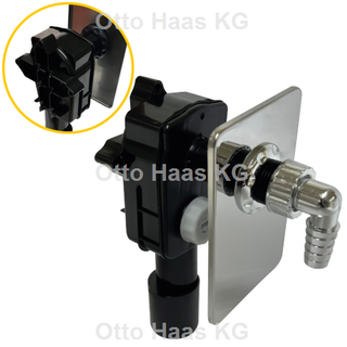HAAS Unterputz-Geräte-Siphon OHA 4000 DN 40/50, f WM + Geschirrsp., o Platte