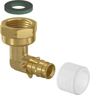 Uponor Q&E Winkelübergang mit Überwurfm. NKB DR 22-3/4"SN