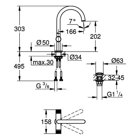Artikelbild 3 des Artikels „GROHE WT-2-G Atrio Priv. Coll. 1/2
