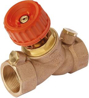 Flamco Strangregulierventil 1753 DN 25, G 1 F, RG, Handrad ohne Anzeige