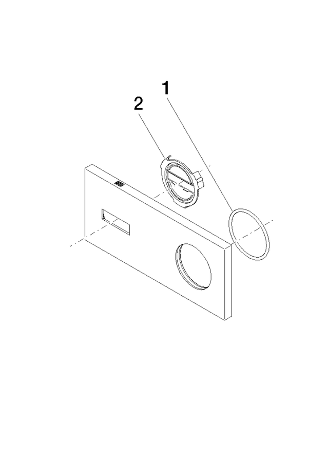 Artikelbild 2 des Artikels „DO Abdeckung ERSATZTEILE 90110118600 80 x 180 x 9 mm Chrom “