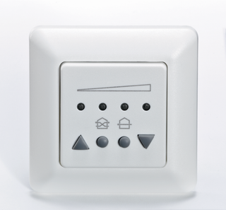 Zehnder Bedieneinheit ComfoSpot Twin40 LED, mit Einbaurahmen, ohne Netzteil