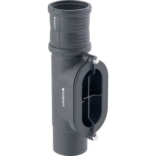 Geberit Reinigungsstück Silent Pro DN 150, 90Gr, mit ovaler Serviceöffnung