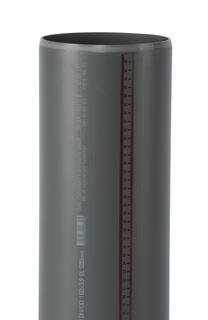 Ostendorf HTsafe Rohr GL DN/OD 160, 5000mm, ohne Muffe