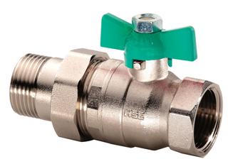 FORMAT Tec TW-Kugelhahn Typ 1484 3/4" IG/AG, PN 42/10, MS vc, m Flügelgr.