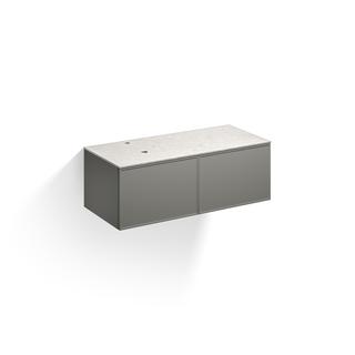Alape Möbelmodul Arkta 6016127 1200x400 Neolith Silk/Quarzgrau