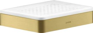 hansgrohe Seifenschale Axor universal Keramikeinsatz, brushed brass