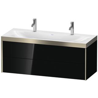 Duravit WT-Unterschrank c-bonded XViu 120x48cm, 2 La, 1 HL, C m, R P, sw hgl