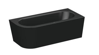 Badewanne BetteStarlet V Silhouette-6680 ebony, 165x75x42cm, mit Schürze