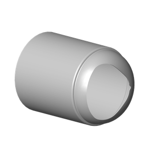 DO Haube ERSATZTEILE 091102289 D 41 x 53 mm Platin gebürstet