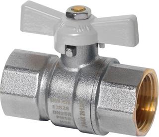 FORMAT Tec TW/G-Kugelhahn Typ 1701 3/8" I/I, PN 42/10, MS vc, m Flügelgr.
