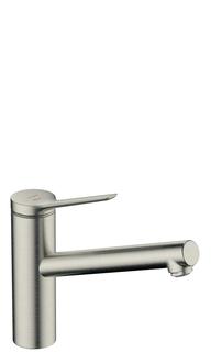 hansgrohe SPT-EHM 150 Zesis M33 EcoSmart KW i Mittelstel., 1j, Edelst.-Optik
