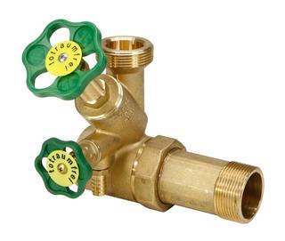 Schlösser Abzweig-T-Freistromventil 7700 DN 25, G 1 1/2xG 1 1/2, nichtst. Spindel