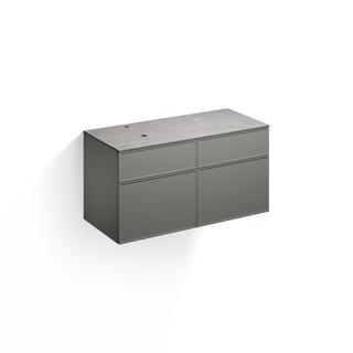 Alape Möbelmodul Arkta 6017127 1200x600 NY Silk/Quarzgrau