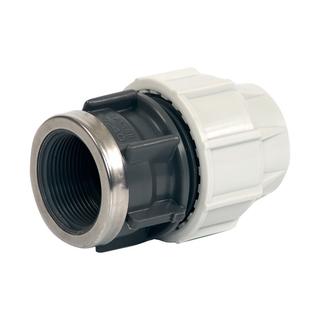 Plasson Anschlussverschraubung Serie 18 20mmxRp 3/4, Wasser 16 bar, IG PP
