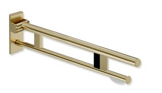 HEWI Stützklappgriff System 900 PVD Duo m., Halt., FSA, re, 762mm, MS geb.