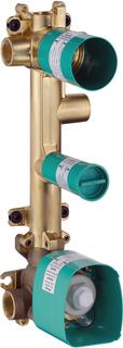 hansgrohe Grundkörper Axor Citterio E 3 Verbr., für UP-Thermostat 380x120mm