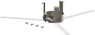 ATEC Endrohr PolyTop DN 80, Zentrierung, DW-Schornstein