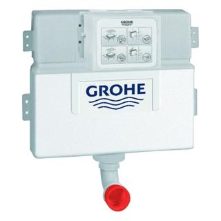 GROHE WC-UP-Spülkasten 6-9 l, ein, H 0,82 m, Betät. v vo. o. ob