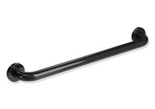 HEWI Wannengriff 801 1100mm, sw, Stahlkern und Stahlrosetten