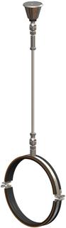 ATEC Befestigungs-Set DN 160, Decke, M8, verzinkt