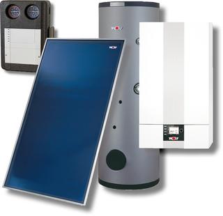 Sonnenpaket Gasbrennwert CGB 2-20 2 Glattrohr-Wärmetauscher