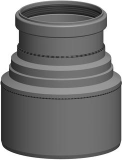 ATEC Reduktion/Erweiterung PolyTop DN 150/100, zentrisch