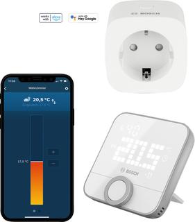 BOSCH Einzelraumregelung Erweiterungsset Elektrohz., Raum-THM, Zwischenstecker
