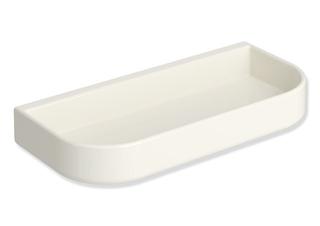HEWI Ablageschale 477 250x35x115mm, abnehmbar, reinweiß