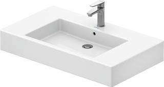 Duravit Möbel-Waschtisch Vero m HL, ÜL, Hahnlochbank, 85x49cm, weiß