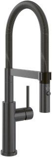 V&B SPT-EHM Steel Expert 2.0 Anthracite, schwenkbarer Strahlregler