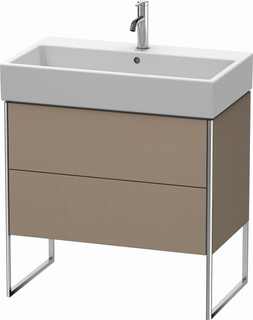 DU WT-Unterbau XSquare, 2 Auszüge, bod. 731x784x460mm, Leinen, für VA ES Ahorn