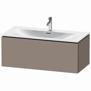 DU WTU L-Cube wandh.,400x1020x481mm 1Auszug, basalt matt ES Nussb