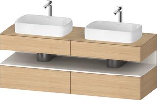 Duravit Waschtisch-Unterschrank Qatego 160x55x60cm, w m/E N, Pl, B bs, Nischenb