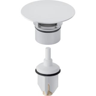 Geberit Ventilabdeckung m Stopf., hgl verchr., Kunstst., f Clou
