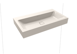 Kaldewei Wand-Waschtisch CONO 3090 90x50cm, o. Hahnl., ch, P-E, pergamon