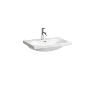 Laufen Waschtisch LUA 65x46cm, ubf., m ÜL, m 1 Hahnl., perg.